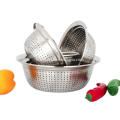 Stainless Steel Fruits and Vegetables Drain Basin
